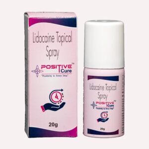 Positive Cure Lidocaine Topical Spray